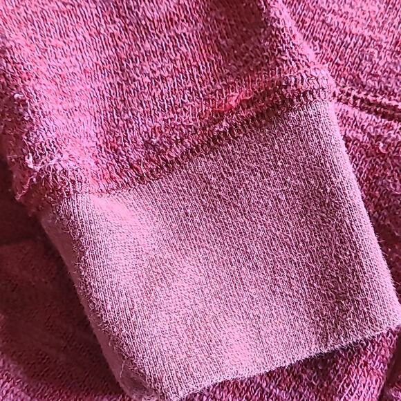 VANS Womens Medium Zip Down Thermal Jacket Hoodie Maroon Red MEDIUM - Picture 4 of 7